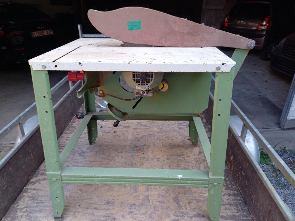 Scie circulaire sur table de marque Elecktra becku 220 V, Ophalen, Gebruikt, Cirkelzaag, 1200 watt of meer