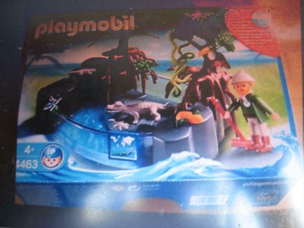 Paymobil  4463  Kaaiman bassin = krokodillenbassin, Ophalen of Verzenden, Zo goed als nieuw, Complete set