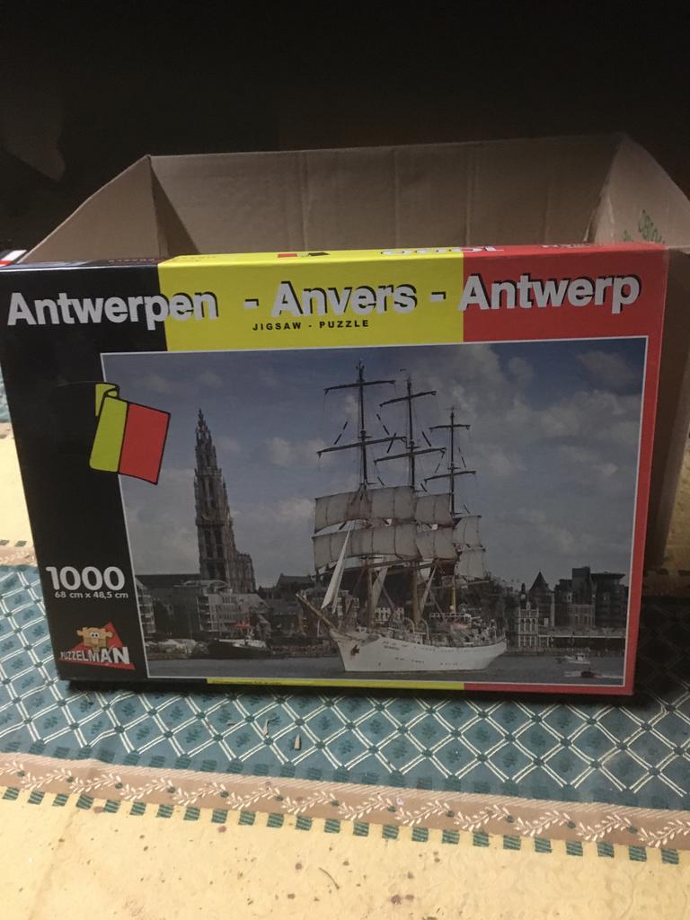 Puzzel Antwerpen- 1000, Enlèvement, Utilisé