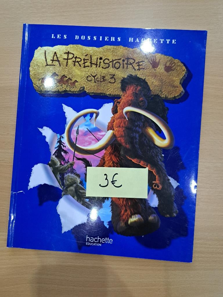 La préhistoire - Manuel scolaire Eveil, Enlèvement, Comme neuf, Primaire, Histoire