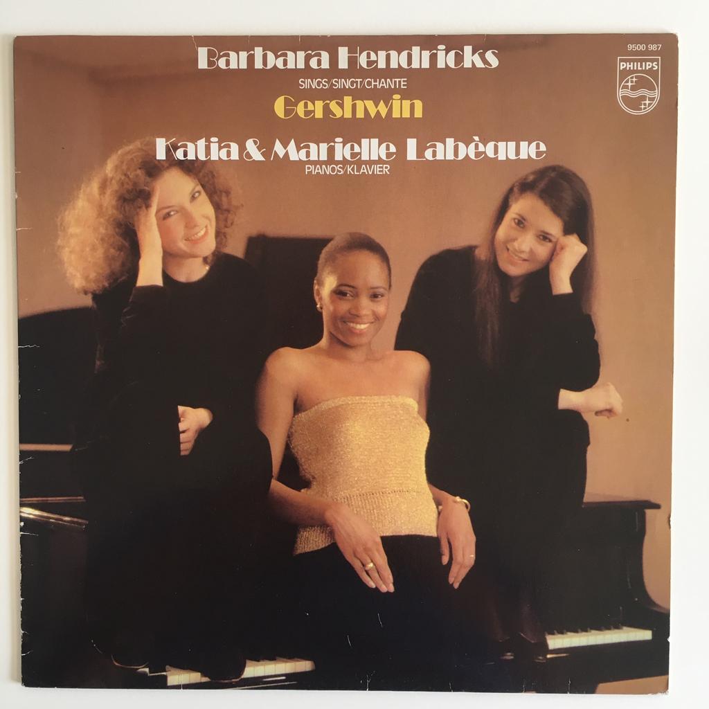 LP Barbara Hendricks sings Gershwin 1981 NM, 1980 tot heden, Ophalen of Verzenden, Zo goed als nieuw, 12 inch
