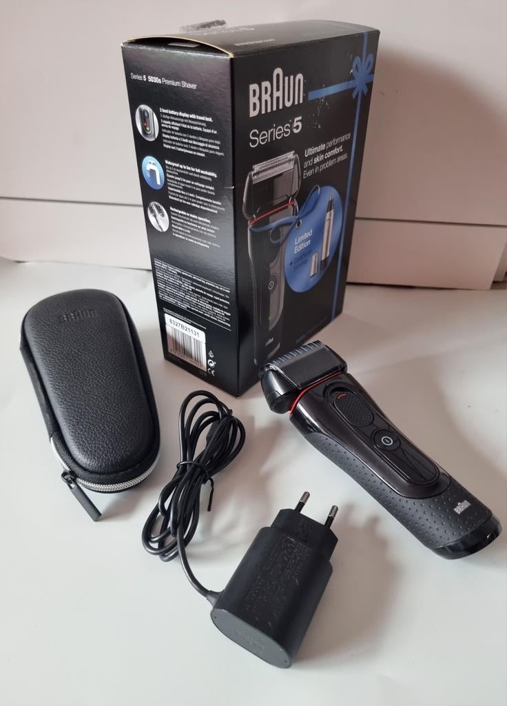 Braun serie 5 scheerapparaat bijna nieuw!, Enlèvement ou Envoi, Comme neuf