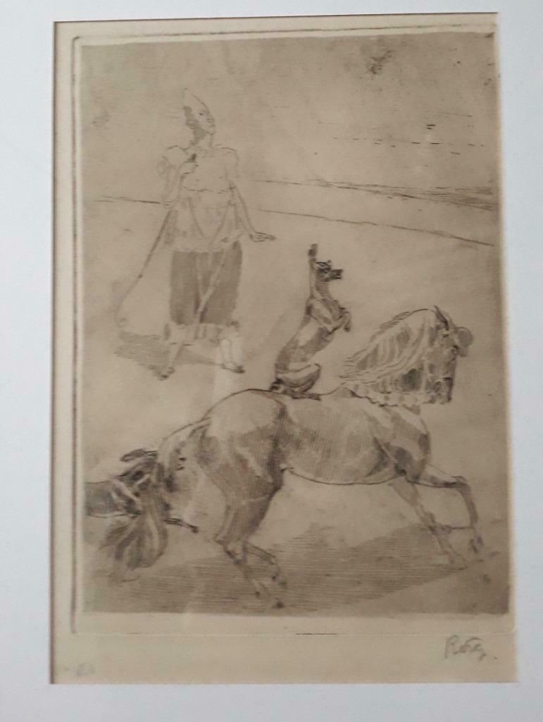 litho door juan roig y soler (1e exemplaar) gesigneerd, Ophalen of Verzenden