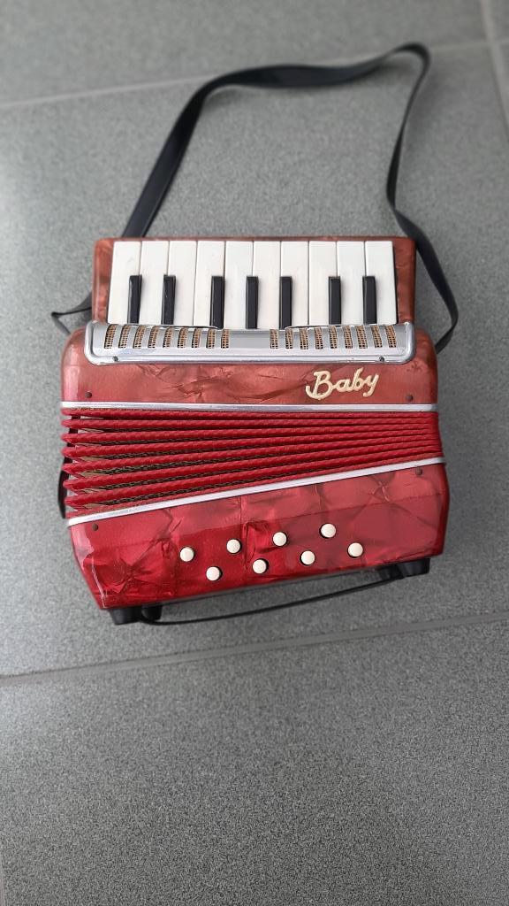 speelgoed vintage trekharmonica, Antiek en Kunst, Ophalen of Verzenden