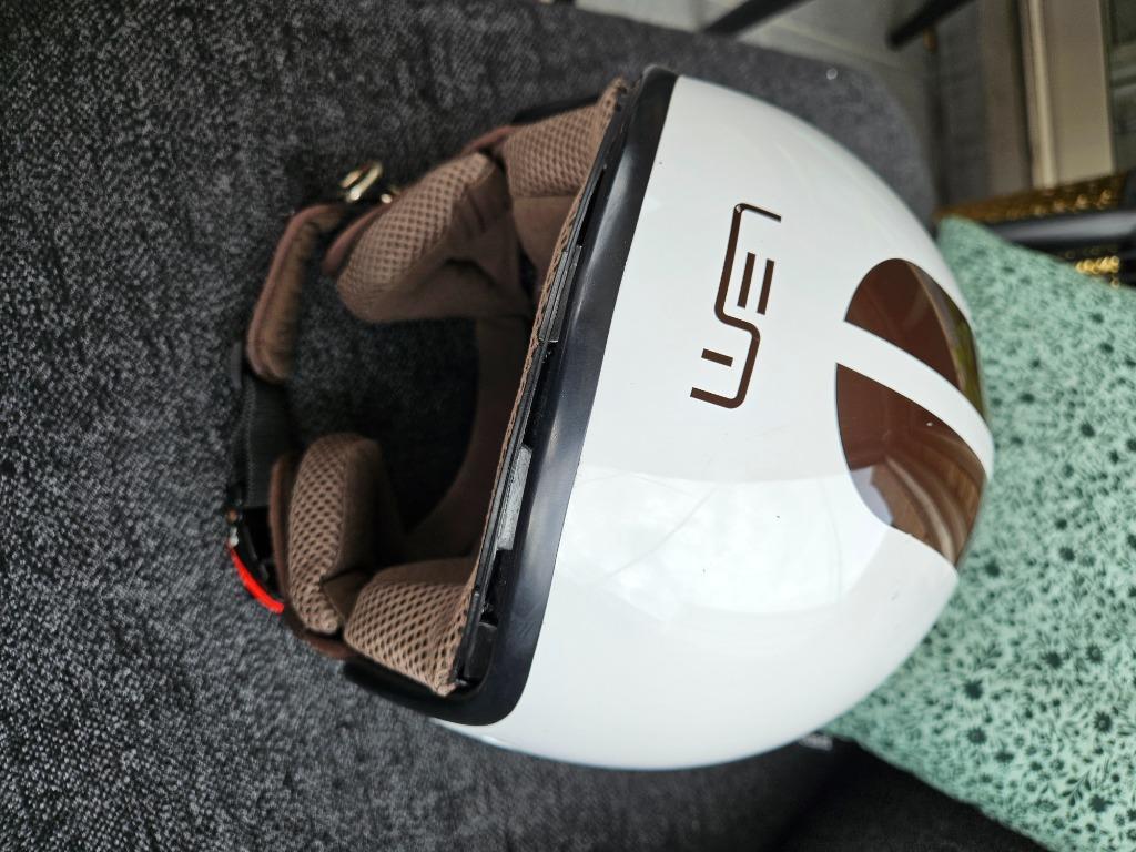 Retro helm LEM Large zonder scherm, Enlèvement