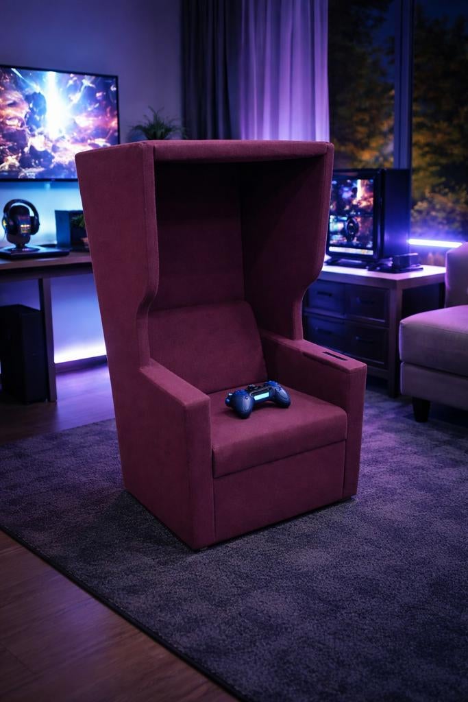 Fauteuil à cloche acoustique