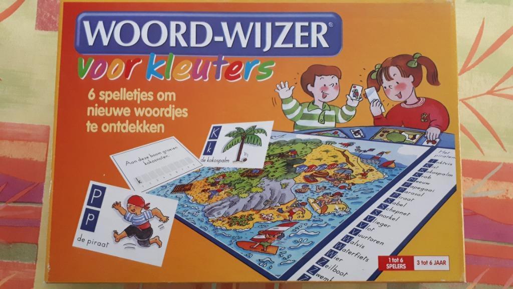 Gezelschapsspel Woord-wijzer voor kleuters, Cinq joueurs ou plus, Enlèvement, Neuf, Megableu