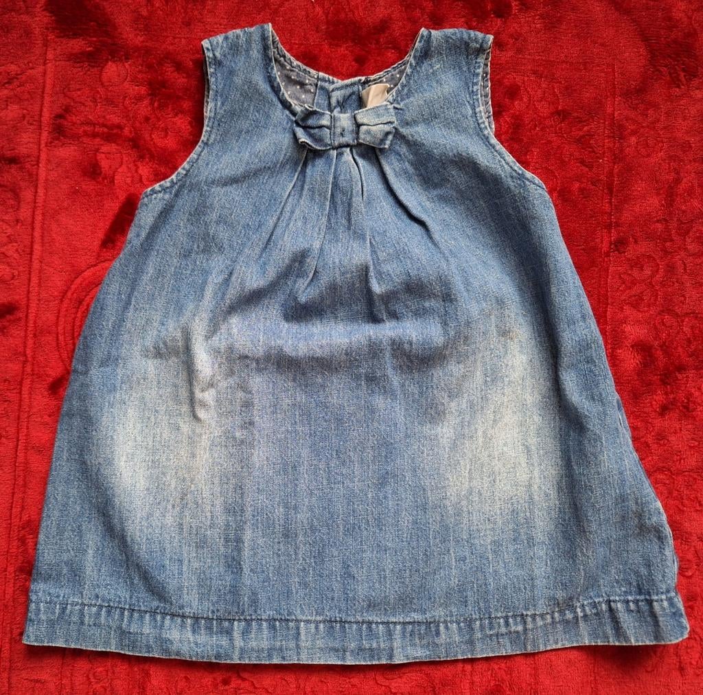 jolie robe en jean taille 80/1 Année de la marque H&M, Enlèvement ou Envoi, Comme neuf