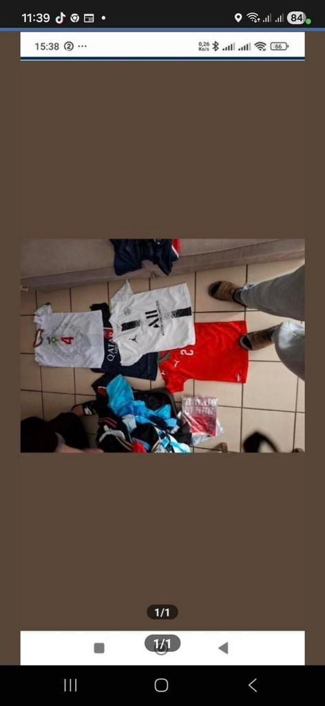 vareuse de football petite et grande taille, Ophalen of Verzenden