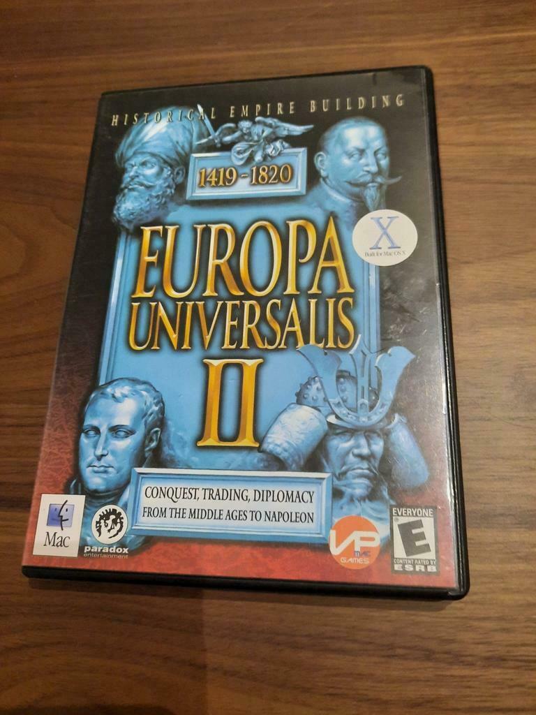 Mac PC Europa Universalis II, Enlèvement ou Envoi, Utilisé