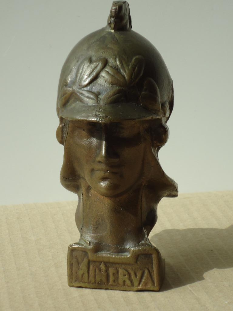 Pierre DE SOETE 1920 bronzen MINERVA automobile brons bronze, Ophalen of Verzenden