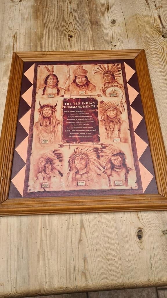 10 Indianen, Antiek en Kunst, Ophalen of Verzenden