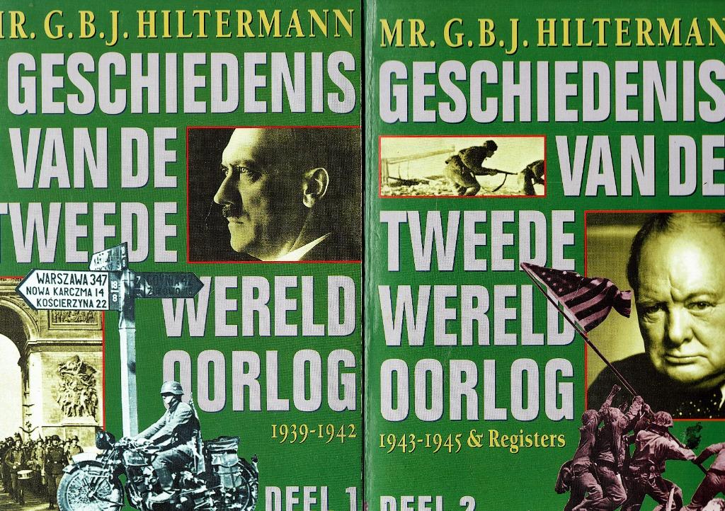 Sesam geschiedenis van de Tweede Wereldoorlog. deel 1+deel 2, Boeken, B.J. Hiltermann, Ophalen of Verzenden, Algemeen, Tweede Wereldoorlog
