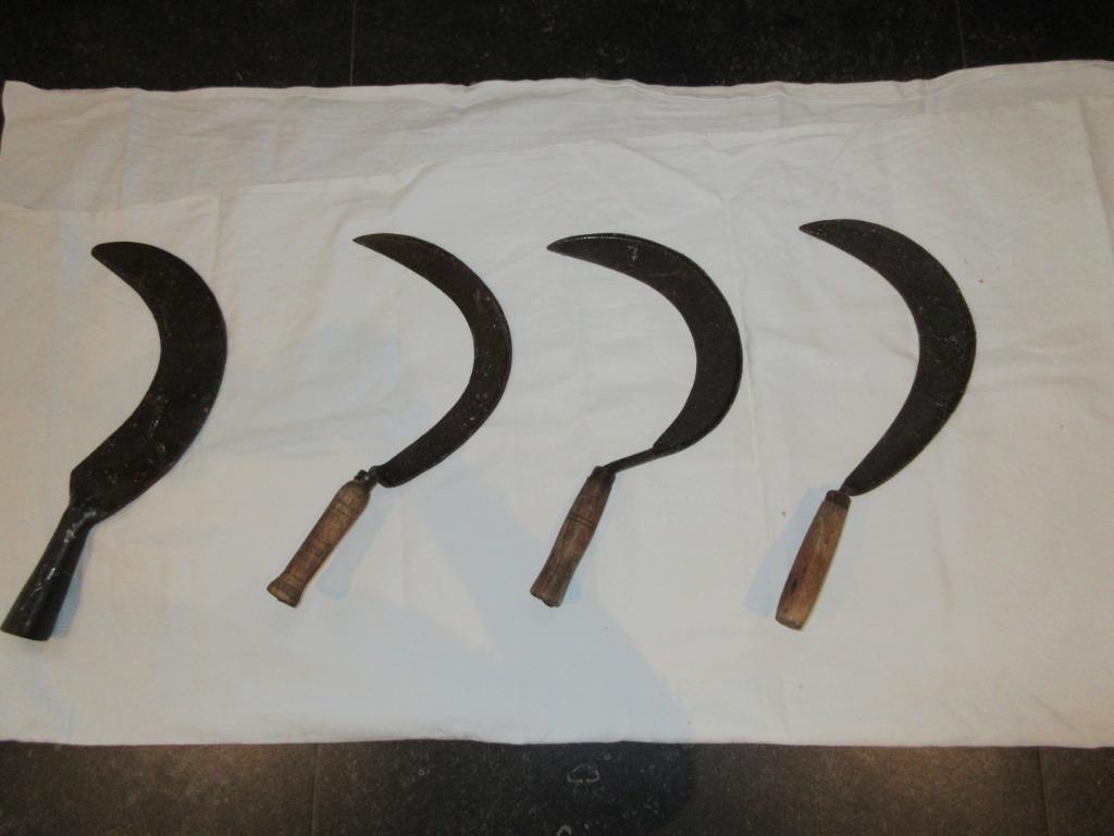 Outils de jardinage faucille et ancien outil de ferme coupe, Enlèvement, Faucille