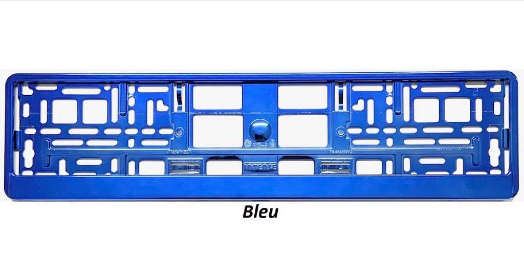 Support-plaque immatriculation bleu, Enlèvement ou Envoi, Neuf