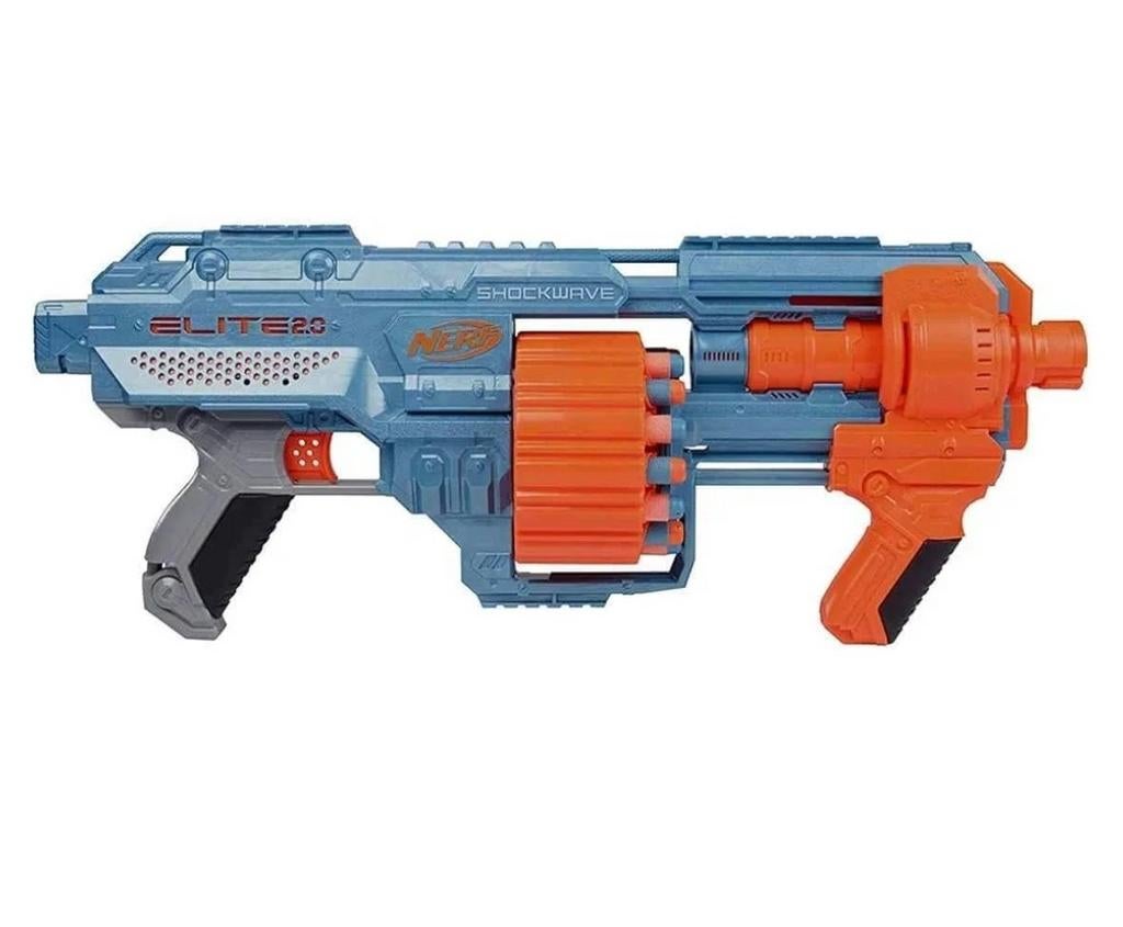 2 x Nerf Elite 2.0 Shockwave RD, Enlèvement ou Envoi