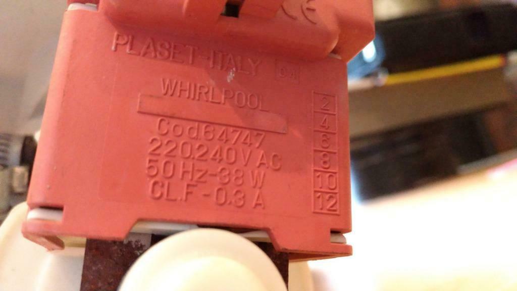 pompe à eau lave-vaisselle whirlpool bauknecht 64747, Electroménager, Pièces & Accessoires, Enlèvement, Utilisé