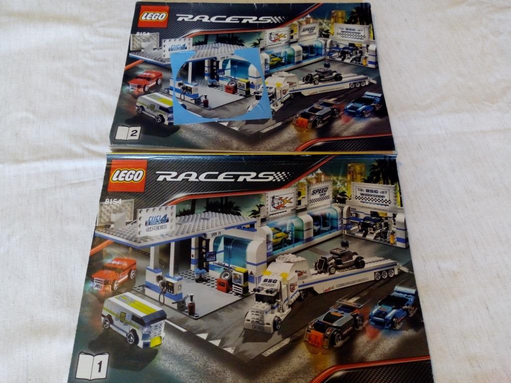 LEGO Racers - Brick Street Customs - 8154, Ophalen of Verzenden, Gebruikt, Complete set, Lego