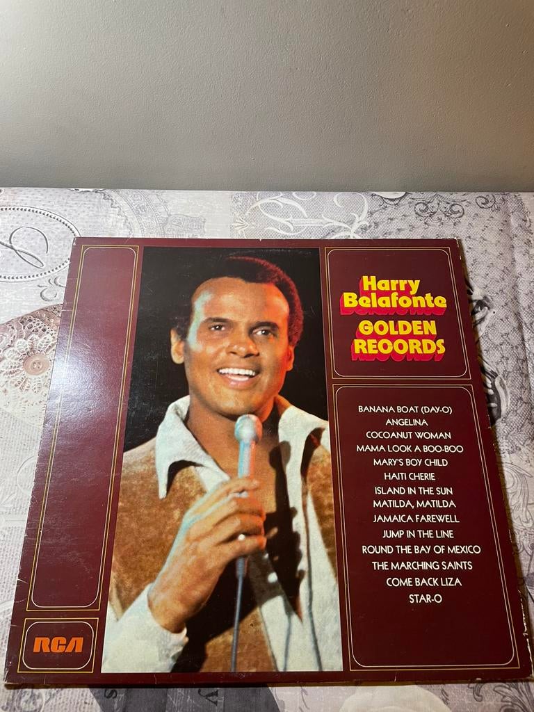 Harry belafonte golden records, Cd's en Dvd's, Vinyl | Jazz en Blues, Ophalen of Verzenden, Zo goed als nieuw