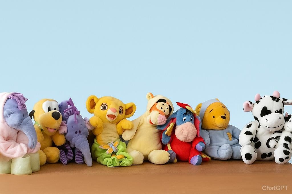 8 zachte kleurrijke knuffels, Kinderen en Baby's, Ophalen, Zo goed als nieuw, Koe