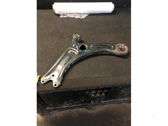 Draagarm links-voor van een Volkswagen Caddy, Ophalen of Verzenden, 3 maanden garantie, Gebruikt, Volkswagen