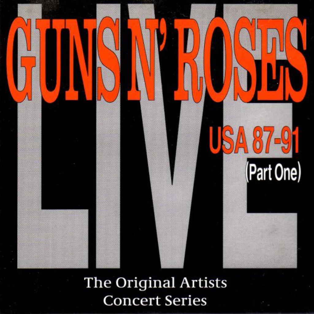 CD GUNS N' ROSES - USA 87-91 (Part 1; live), Envoi, Utilisé