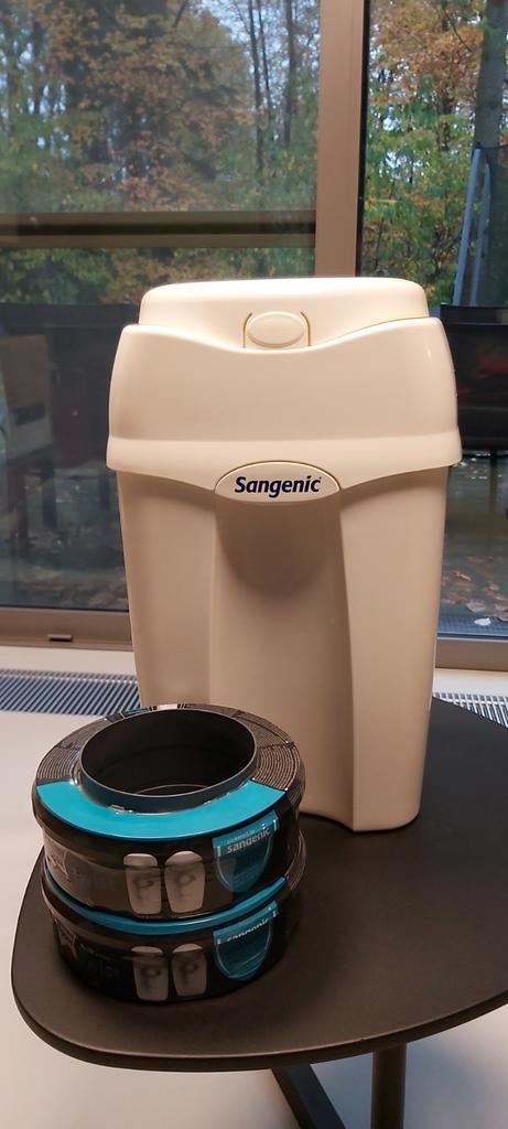 Sangenic luieremmer met 2 navullingen x, Enlèvement, Utilisé, Poubelle à couches, Sangenic