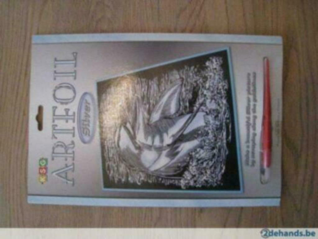 6 x Artfoil / scratch / crea kras - pen / krasset / gravure, Ophalen of Verzenden, Nieuw, Overige typen, Overige merken