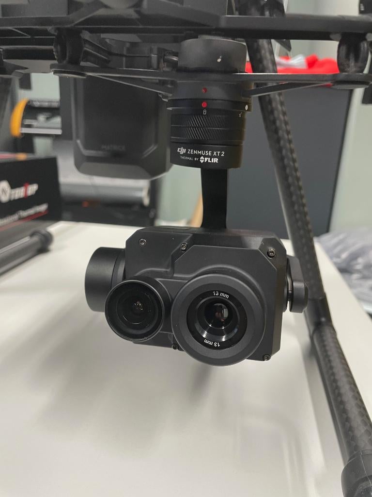 DJI Zenmuse XT2 — Caméra thermique radiométrique, TV, Hi-fi & Vidéo, Drones, Comme neuf, Drone professionnel, Qualité supérieure