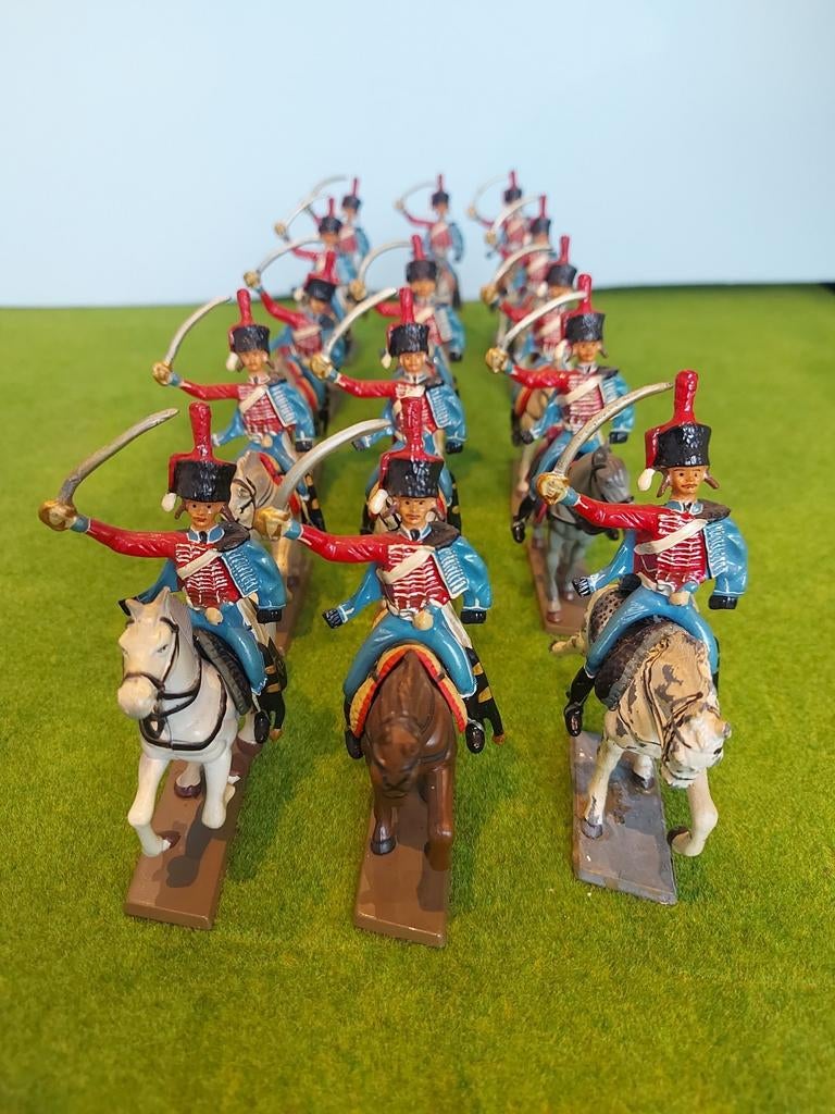 15 Starlux hoofdrijderfiguren, Verzamelen, Ophalen, Gebruikt