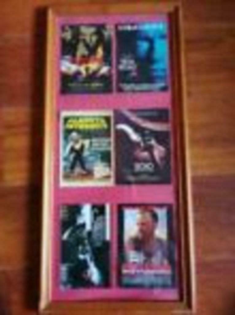 Lot de 6 cartes cinéma dans beau cadre boiswalk in the cloud, Enlèvement ou Envoi, Utilisé