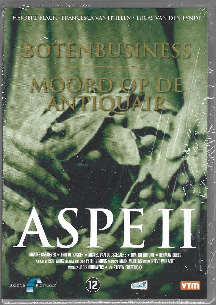 aspe II  : botenbusiness - moord op de antiquair, Cd's en Dvd's, Vanaf 12 jaar, Ophalen of Verzenden, Nieuw in verpakking, Thriller
