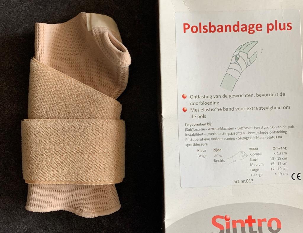 polsbandage plus GM nieuw !!, Diversen, Braces, Nieuw, Ophalen