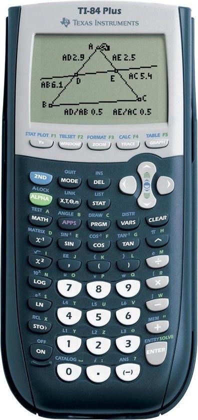 Calculatrice Texas Ti 84 plus
., Enlèvement, Comme neuf