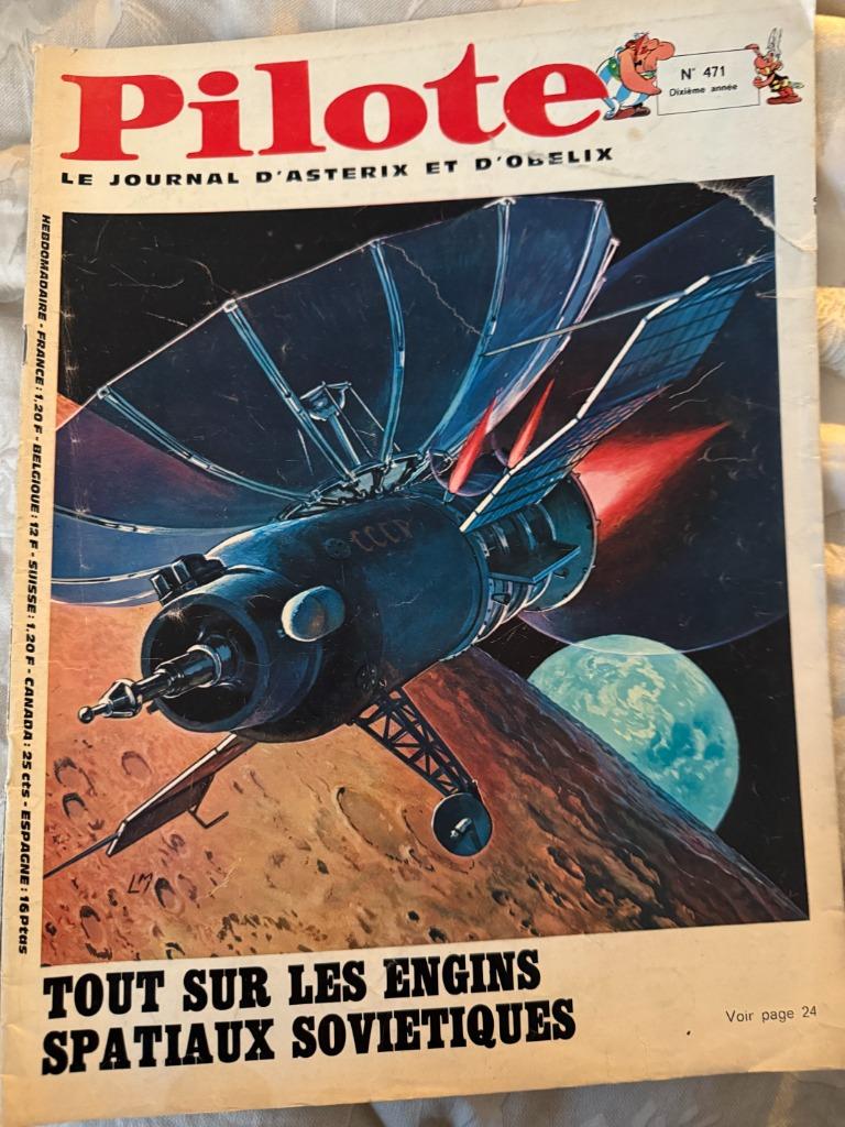 Pilote numéro 471 année 1968, très bon état, Enlèvement ou Envoi, Comme neuf