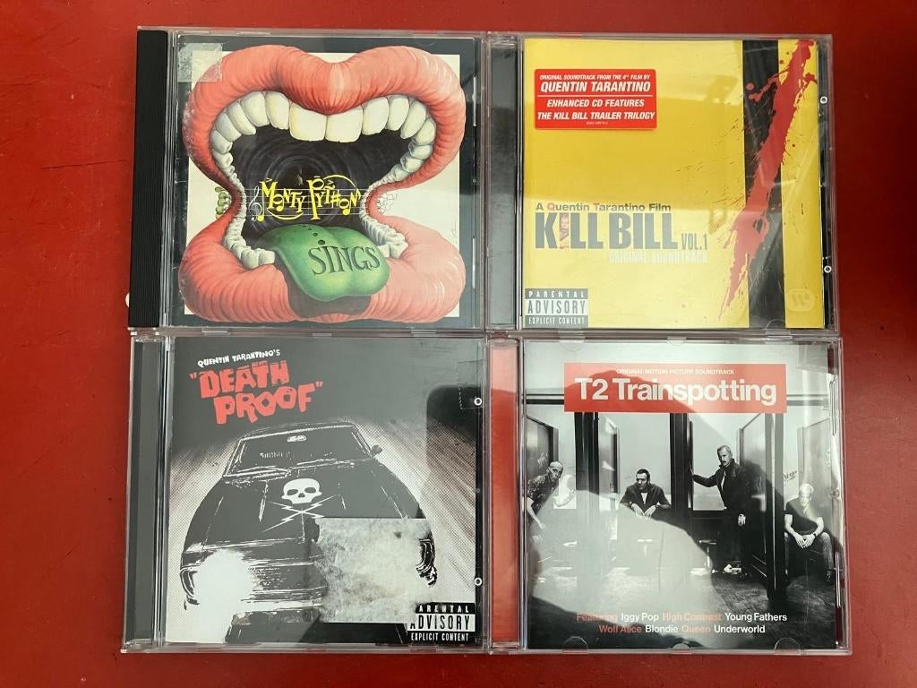 monty python kill bill death proof t2 trainspotting cd, Cd's en Dvd's, Ophalen of Verzenden