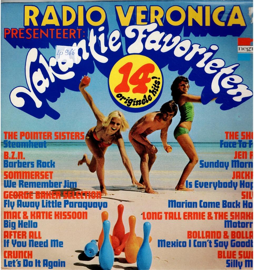 lp   /  Radio Veronica Presenteert: 14 Vakantie Favorieten, Cd's en Dvd's, Ophalen of Verzenden, Overige formaten