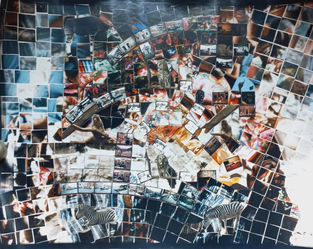 Photomontage Danny Matthys édition SMAK Gand 1987 signé, Enlèvement ou Envoi