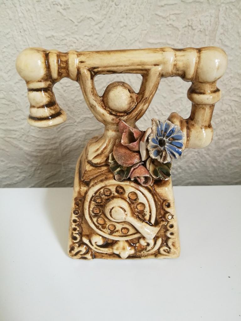 Objet décoratif en forme de téléphone rétro, Antiquités & Art, Enlèvement ou Envoi