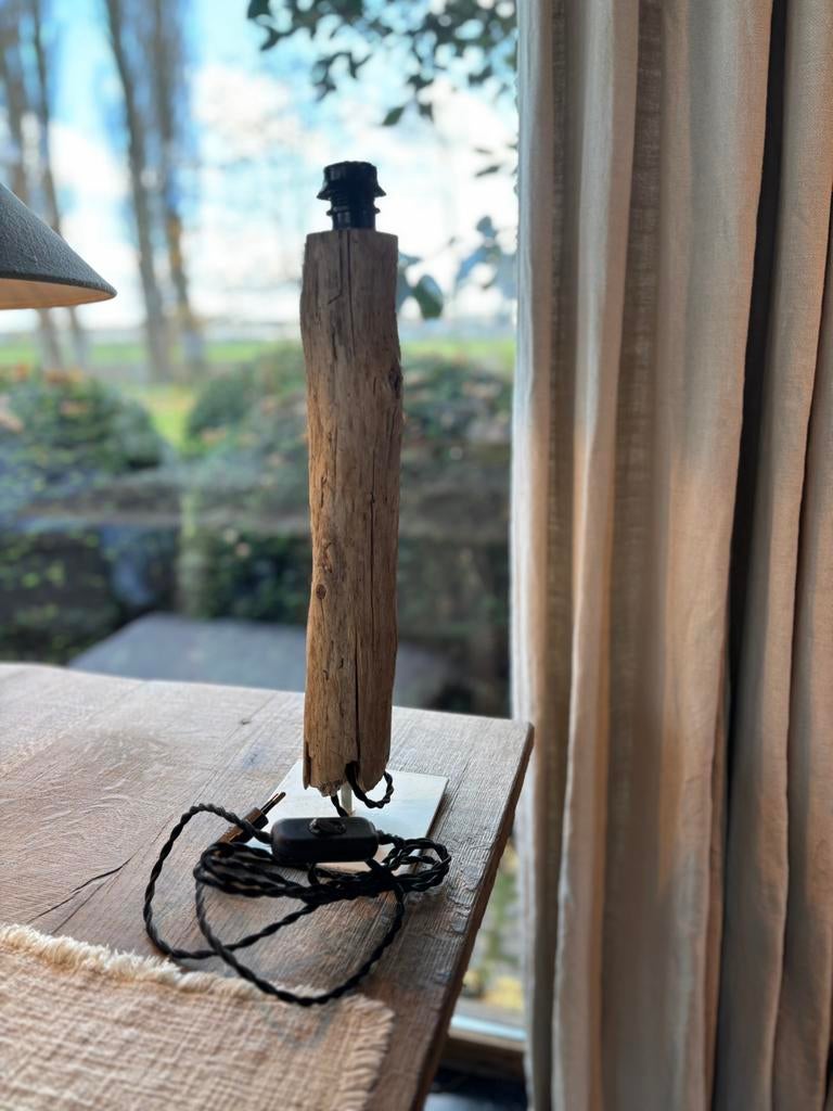 Lamp voet, Ophalen of Verzenden, Hout