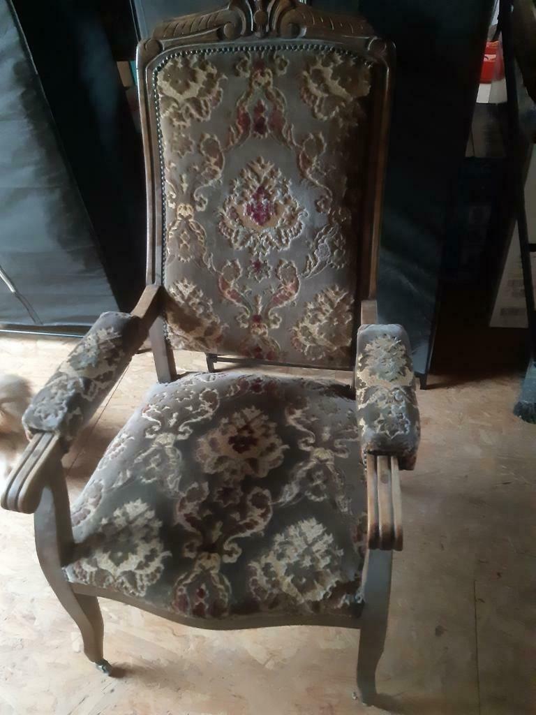 Antieke zetel, Ophalen