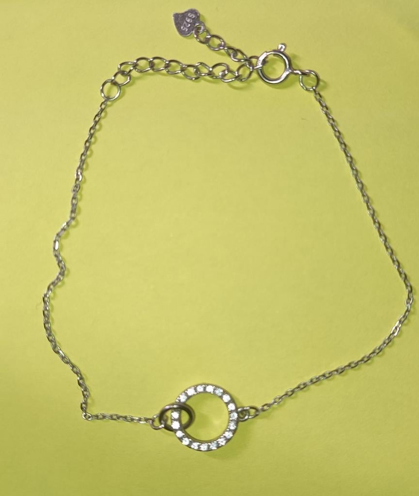 Bracelet en argent 925, Enlèvement, Neuf, Argent, Argent