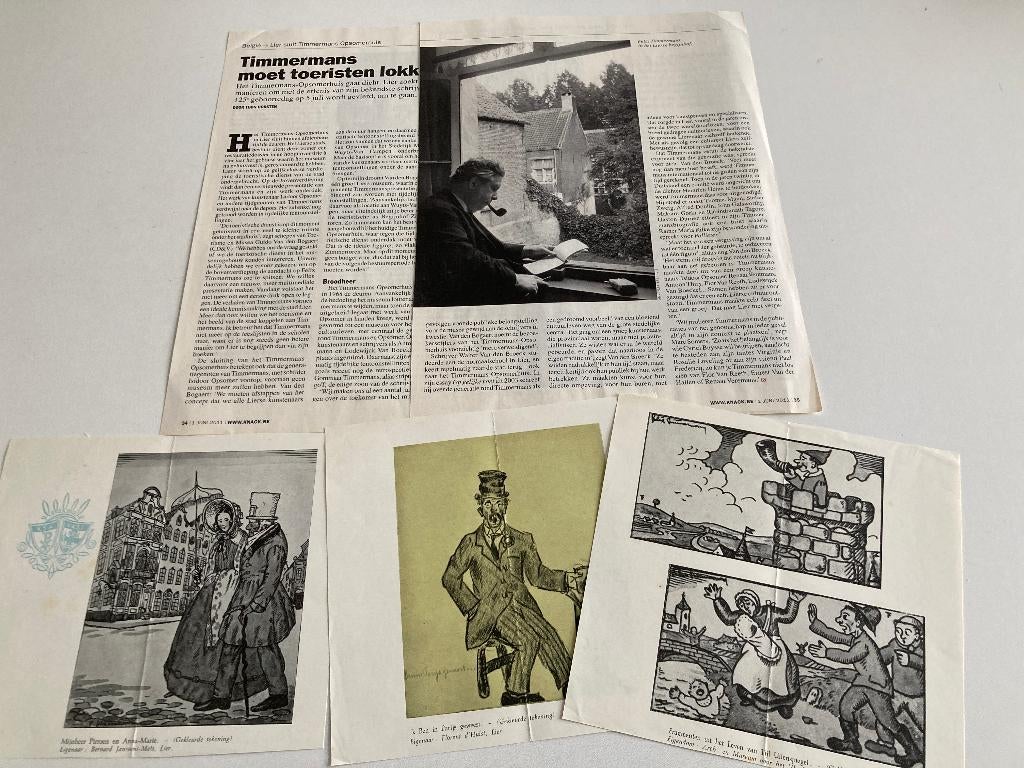 Documentatie Felix Timmermans, Gelezen, België, Ophalen of Verzenden, Felix Timmermans