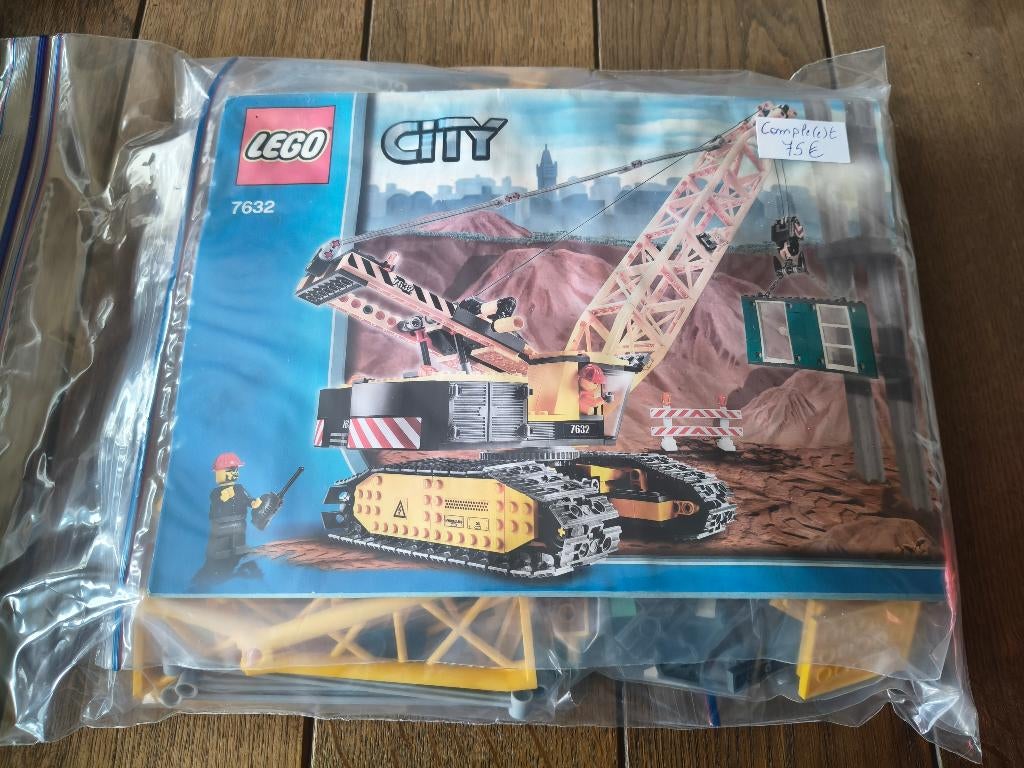 Lego City 7632 La grue à chenilles, Enlèvement ou Envoi, Utilisé, Lego
