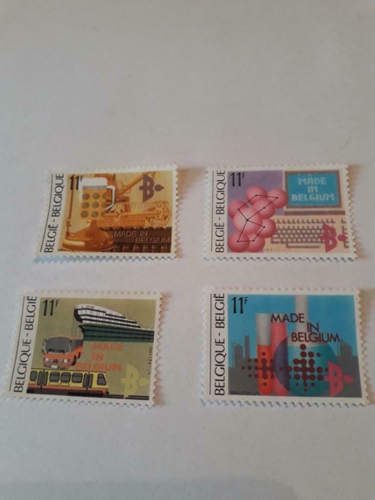 Postzegels. 1964. Belgische uitvoer 'MADE IN BELGIUM', Ophalen of Verzenden, Zonder stempel, Postfris, Postfris