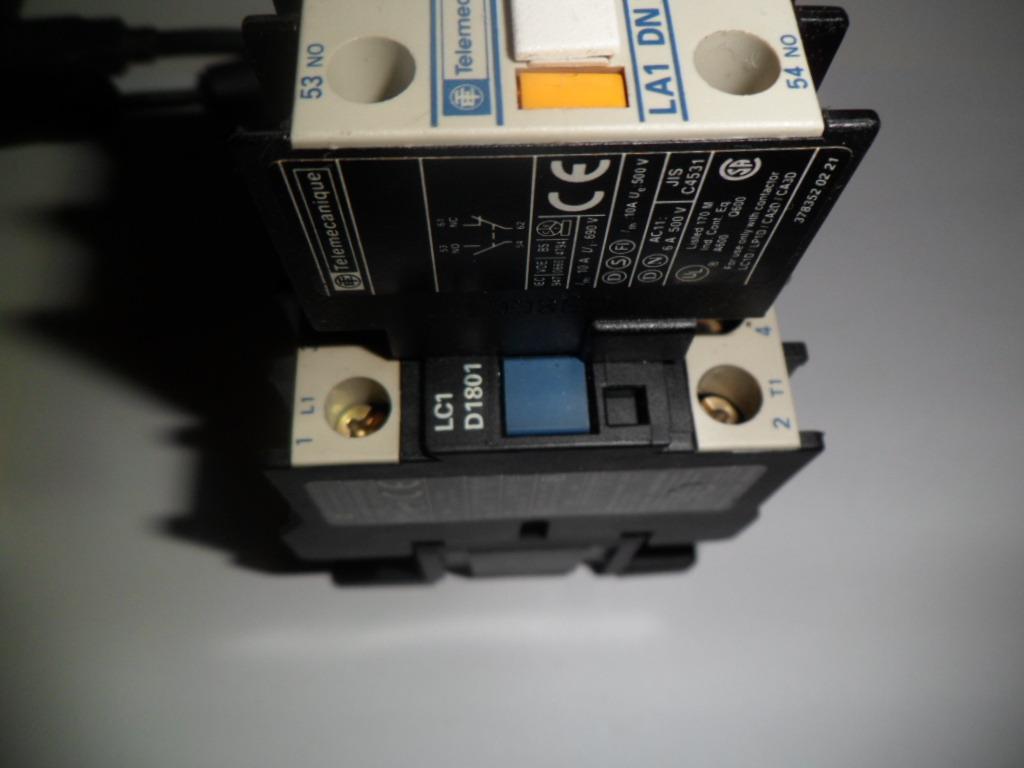 Contactor telemecanique LC1 D1801 DIN aansl.+ LA DN 11 mod., Hobby en Vrije tijd, Elektronica-componenten, Ophalen of Verzenden