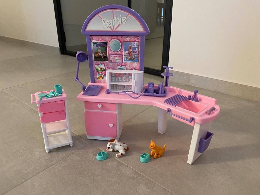 Barbie dierenkliniek 1993, Ophalen, Gebruikt