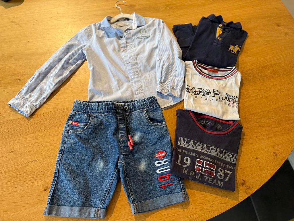 Lot de 5 vêtements de marque 6 ans garçon, Overige typen, Ophalen of Verzenden, Zo goed als nieuw, Jongen