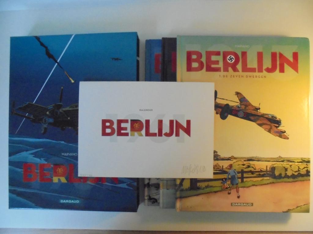 BERLIJN Trilogie BOX - Incl. Ex Libris: Kalender - MARVANO, Meerdere stripboeken, Ophalen of Verzenden, Gelezen