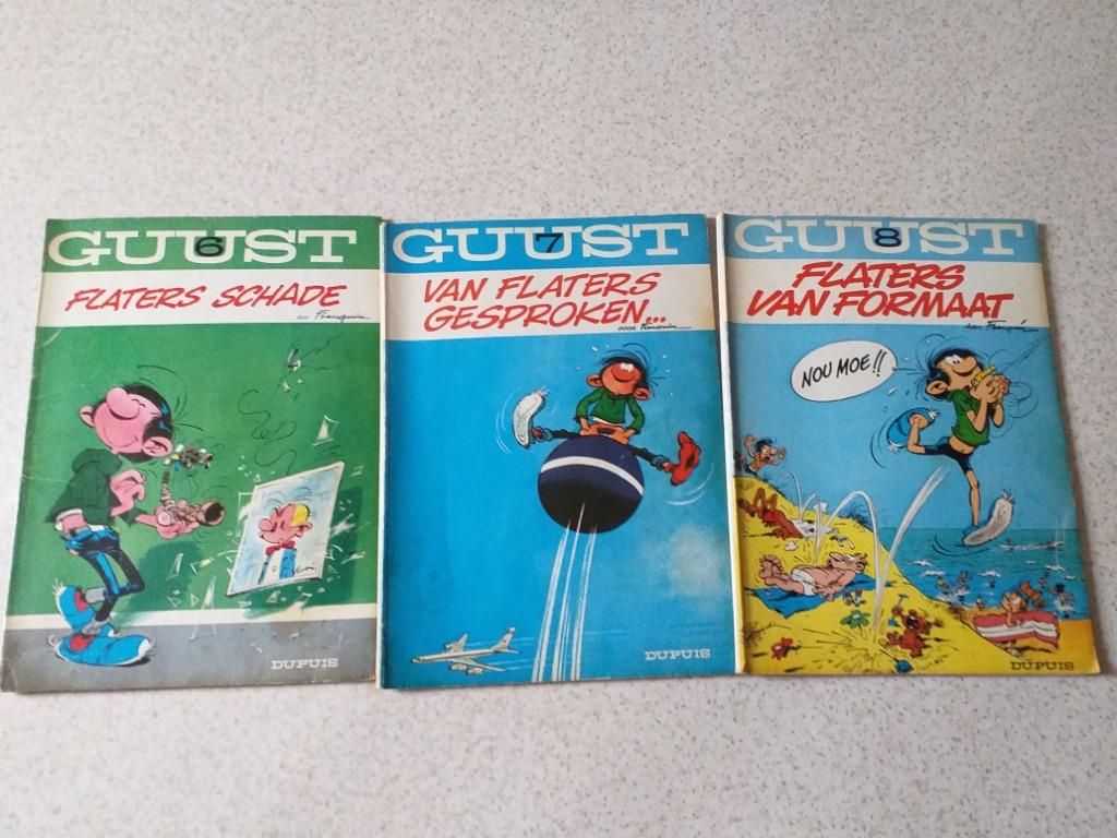 GUUST FLATER, Meerdere stripboeken, Ophalen of Verzenden, Zo goed als nieuw